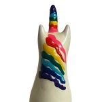 CONDOMERIE - PRESERVATIVI NOVITÃ DIPINTI A MANO UNICORNO ARCOBALENO